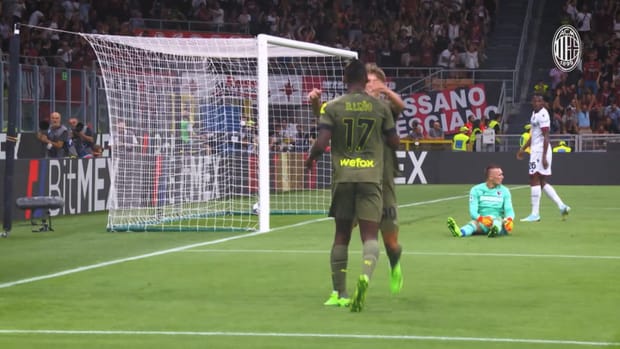 Leao's eleventh show gives Milan all three points